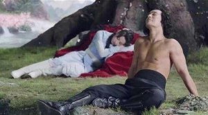 《上古情歌》黄晓明戏里起生理反应？黄晓明跨下出现凸起
