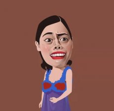 功夫龅牙珍生活照 龅牙珍的扮演者陈凯师