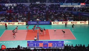 世界联赛中国女排 3-1 力克加拿大 斩获第 5 场胜利
