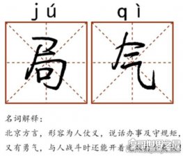 北京人口中的局气是什么意思，为人仗义/够意思(北京方言)
