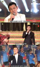 刘德华谢霆锋陈伟霆合唱《中国人》，热血舞台超有力量，三大
