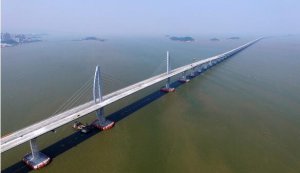 世界最长的跨海大桥，中国港珠澳大桥(全长55公里)