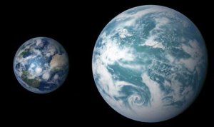 首颗适合居住的类地行星，开普勒-22b(距离地球600光年)