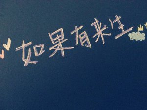 他会自己长大远去我们也各自远去是什么歌，如果有来生歌曲介