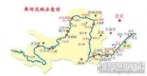 黄河流经哪几个省份，共有9个(包括青海和宁夏两个自治区)