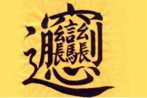 ​世界上最难写的汉字，一共64画大多数人都写不出来