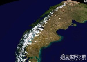 ​世界最长的山脉，安第斯山脉位列第一(8900余千米)