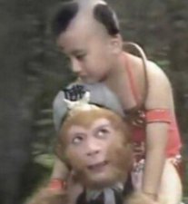 ​红孩儿扮演者（他是红孩儿的扮演者）