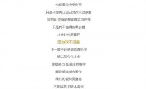 ​只是太爱你的歌词（只是太爱你歌词含义）