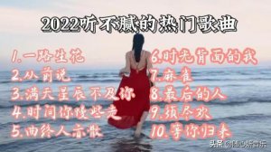 ​好听的歌曲2022年最火（2022听不腻的热门歌曲）