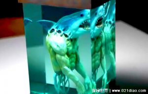 ​能吓死人的手工，鱼头人身怪物太恐怖/浴室丧尸玩偶不敢看