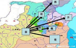 ​秦始皇灭六国的顺序和时间，先是韩国最后是齐国(暗藏玄机)