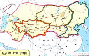​成吉思汗打的天下地图面积到底有多大，1800万平方公里