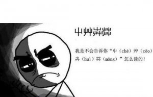 ​屮艸芔茻怎么读，chè/cǎo/huì/mǎng(附汉语解释)