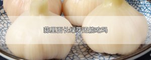 ​蒜里面长绿芽还能吃吗