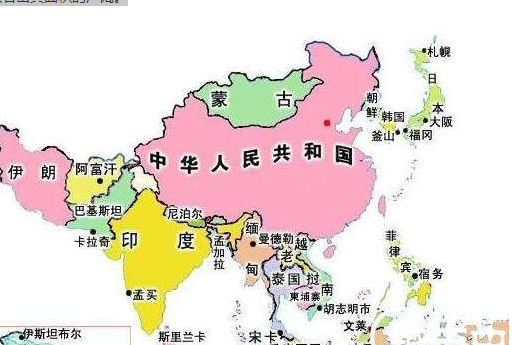 世界上面积最大的洲，亚洲(人类文明的起源地)