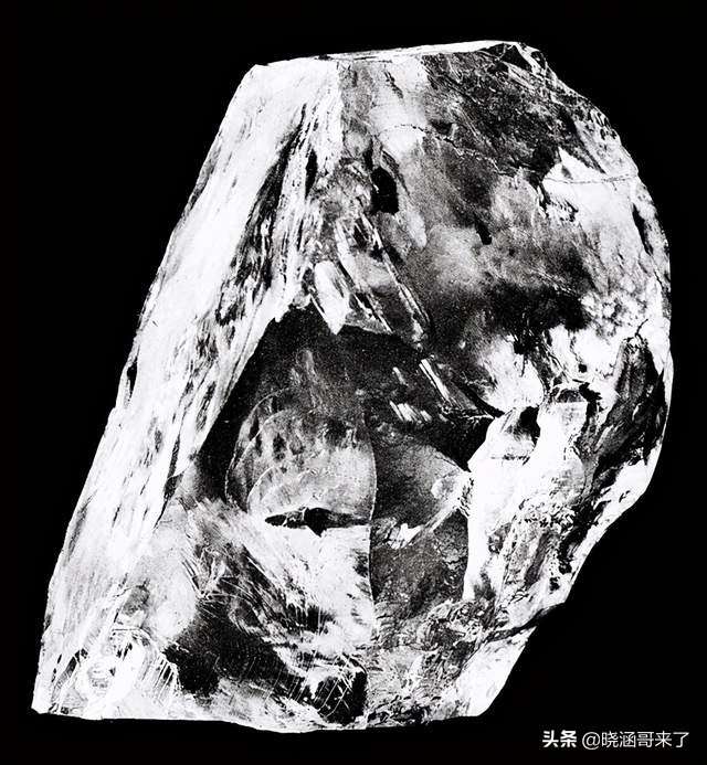 世界第一巨钻库里南，重3160.7克拉，发现于南非，后惨被切割