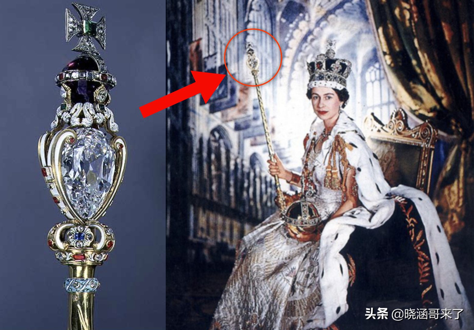世界第一巨钻库里南，重3160.7克拉，发现于南非，后惨被切割