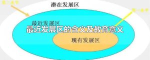 ​最近发展区的含义及教育意义