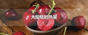 ​大樱桃的热量