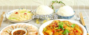 ​中午吃什么饭