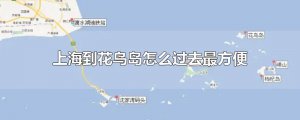 ​上海到花鸟岛怎么过去最方便