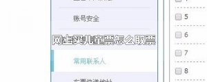​网上买儿童票怎么取票