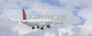 ​坐飞机可以带电脑吗