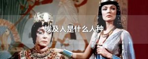 ​埃及人是什么人种