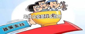 ​集体企业是什么意思