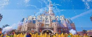 ​迪士尼属于哪个区