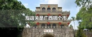 ​友谊关是广西哪个市