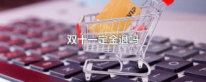 ​双十一定金退吗