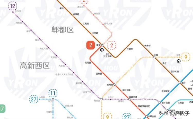 成都地铁五期预测「房段子成都地铁第五期利好哪些板块上」