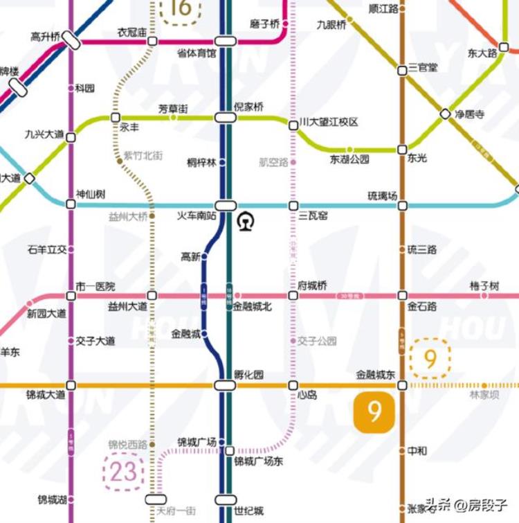 成都地铁五期预测「房段子成都地铁第五期利好哪些板块上」
