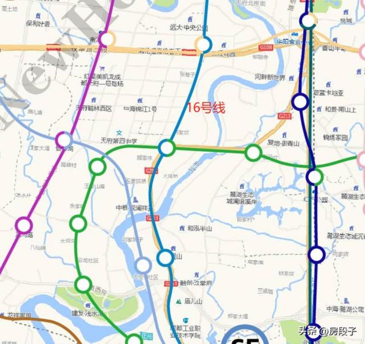 成都地铁五期预测「房段子成都地铁第五期利好哪些板块上」