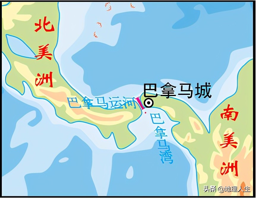北美洲和南美洲的分界线（知识科普各大洲的分界线）
