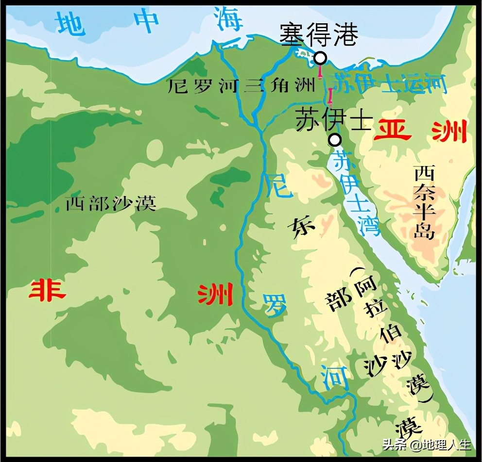 北美洲和南美洲的分界线（知识科普各大洲的分界线）