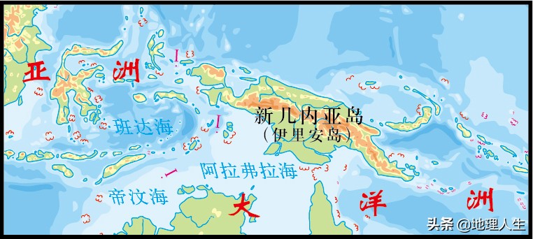 北美洲和南美洲的分界线（知识科普各大洲的分界线）