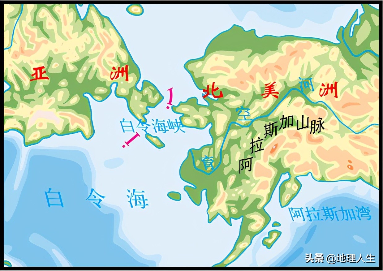北美洲和南美洲的分界线（知识科普各大洲的分界线）