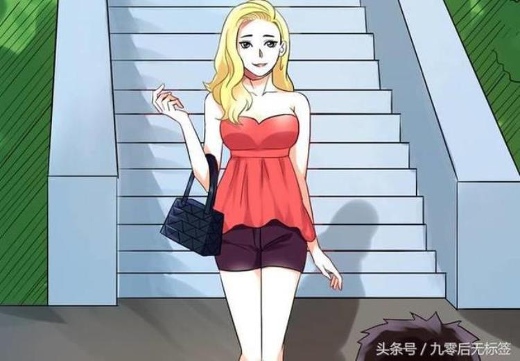猎奇恐怖漫画为了嫉妒他把男生和女生身体交换了