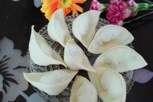 ​元宝饺子的包法慢动作（元宝饺子教程分享）