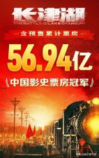 ​电影《长津湖》票房进入内地票房榜前十（中国历史上票房第一高电影）