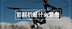 ​官翻机是什么意思