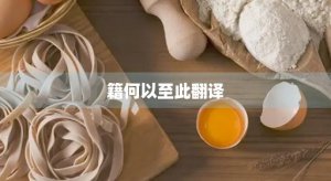 ​籍何以至此翻译(籍何以至此翻译是什么句式)