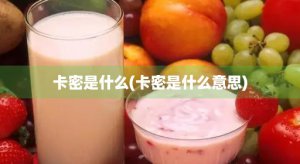 ​卡密是什么(卡密是什么意思)