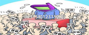 ​96315和12315区别