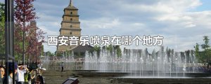 ​西安音乐喷泉在哪个地方
