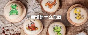 ​五毒饼是什么东西