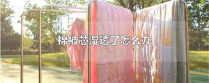 ​棉被芯湿透了怎么办